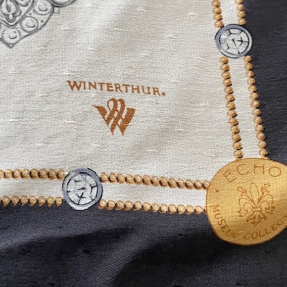 Echo Winterthur Museum Silk Scarf - Picture 2 of 3